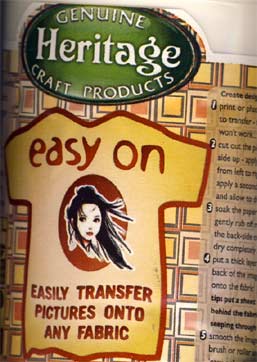 easy on do transferu na tkaniny