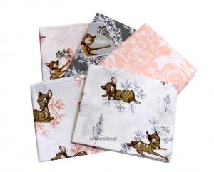 Tłusta Ćwiartka x 5 Disney Bambi pink