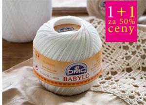 promocja DMC Babylo 10 - kolor BLANC dwa motki